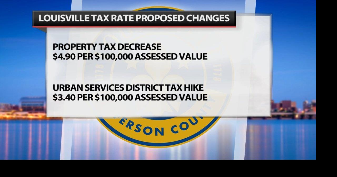 Louisville Metro property taxes to change slightly Wdrbvideo