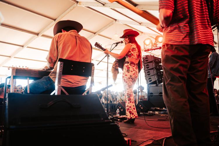 Kelsey Waldon performs at Bourbon & Beyond at Kentucky Expo Center