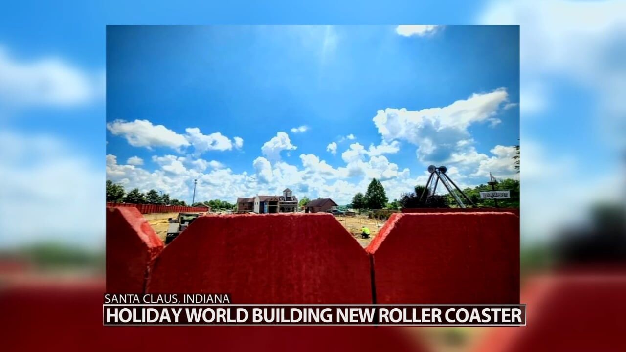 Holiday World building a new roller coaster set to open in 2024  Wdrb-video  wdrb.com