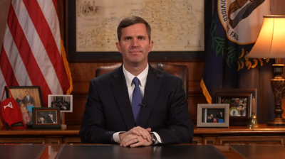 Kentucky Gov. Andy Beshear delivers his annual State of the Commonwealth address
