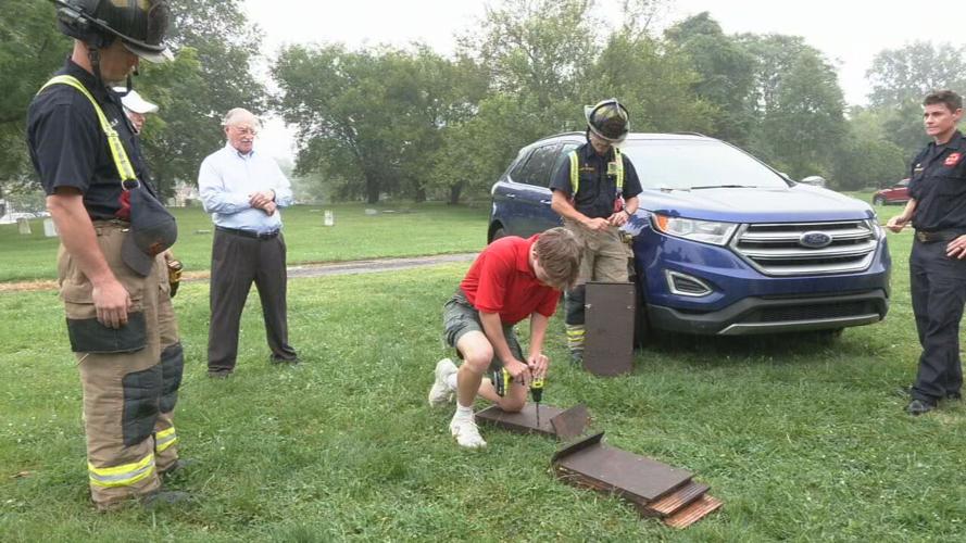 LFR HELPS SCOUTS HANG BAT HOUSES