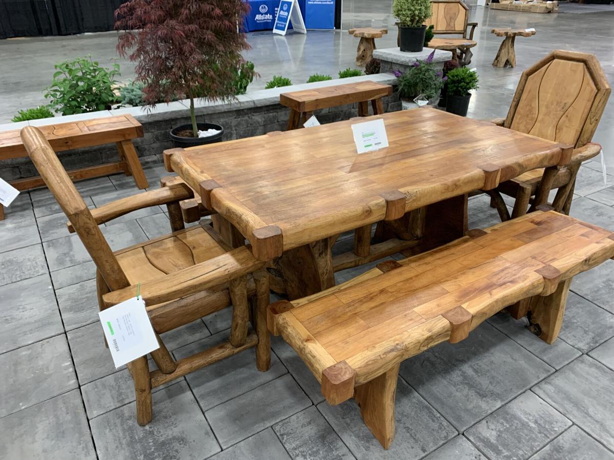 Wooden furniture at Spring Produce Showcase | | wdrb.com
