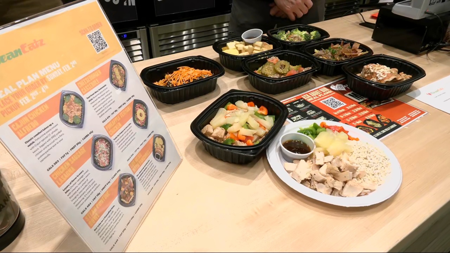 Prepared meals from Clean Eatz