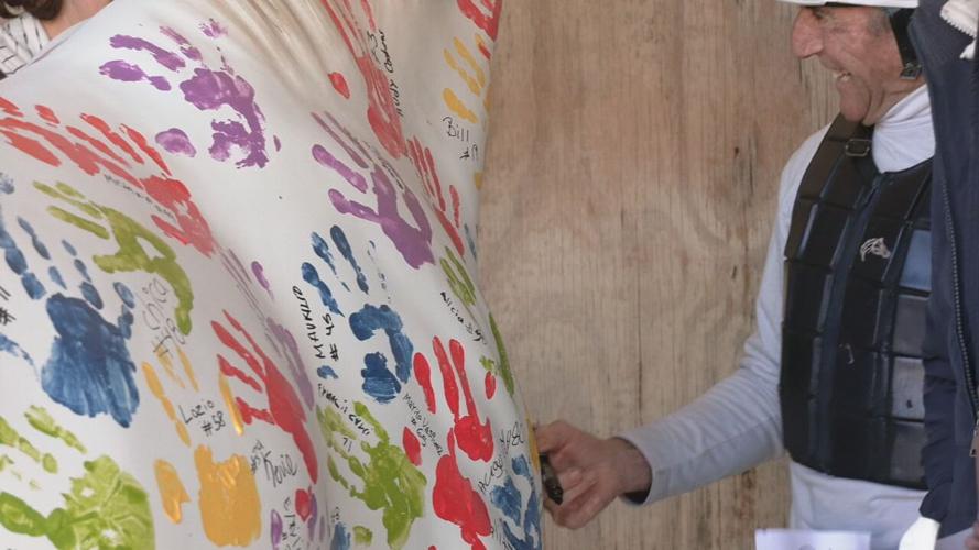 Gallopalooza Backside Horse painting 2-19-24