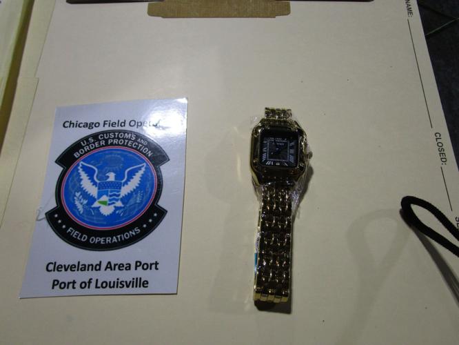 Fake watches seized by CBP in Louisville - 2.11.25
