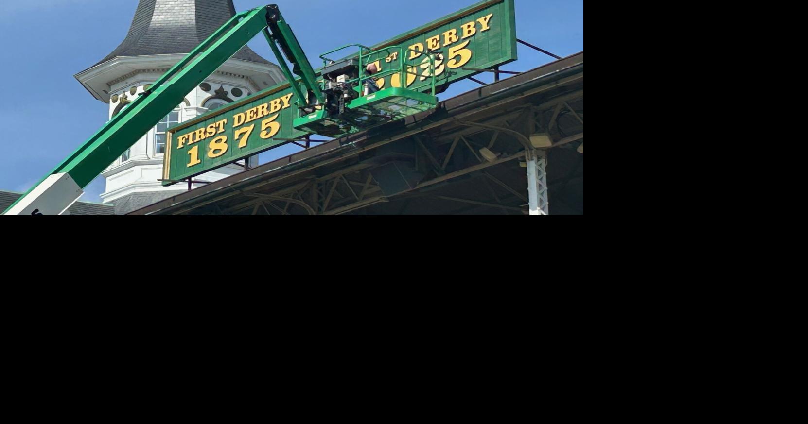 Churchill Downs updates historic Twin Spires sign for 152nd Kentucky Derby