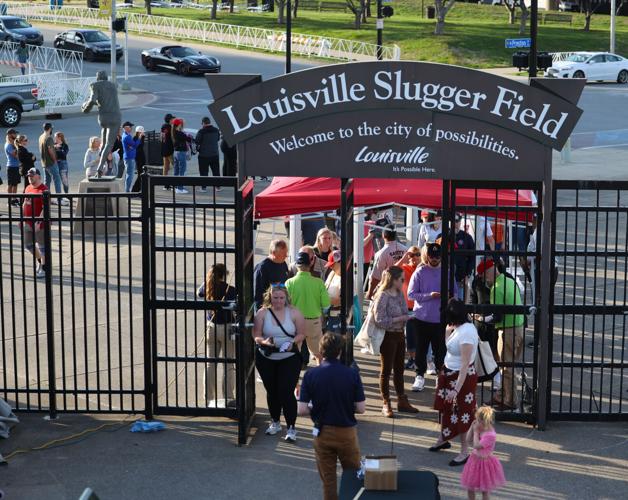 People enter Slugger Field.JPG