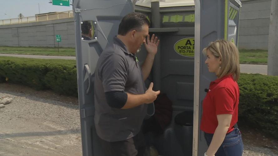 GINA ON THE JOB: Porta Potty Tech