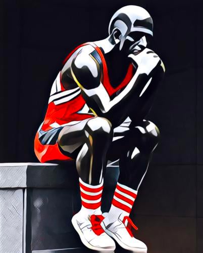 Thinker illustration