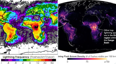HOW IT STARTED VS HOW IT'S GOING: A New Look At Earth's Lightning... |  Weather Blog 