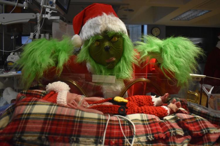 UofL Hospital NICU Babies at Christmas