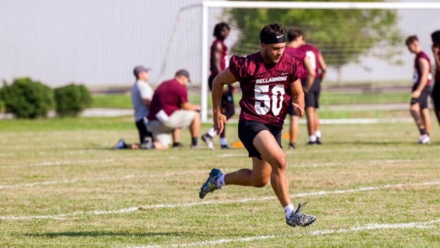 Bellarmine sprint football practice
