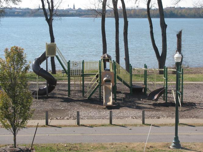 Old playground at Ashland Park - 5.6.24