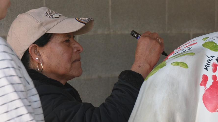 Gallopalooza Backside Horse painting 2-19-24