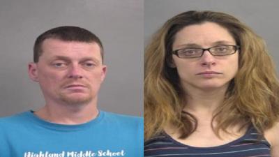 Jesse Stout and Ashley Logsdon