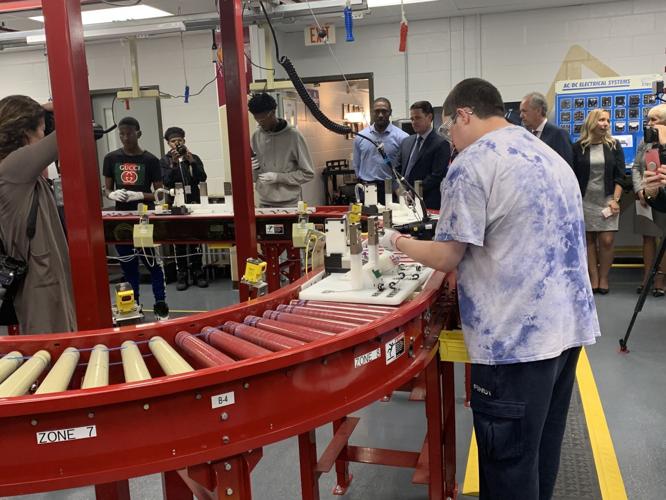 Doss High School Academies of Louisville manufacturing career pathway