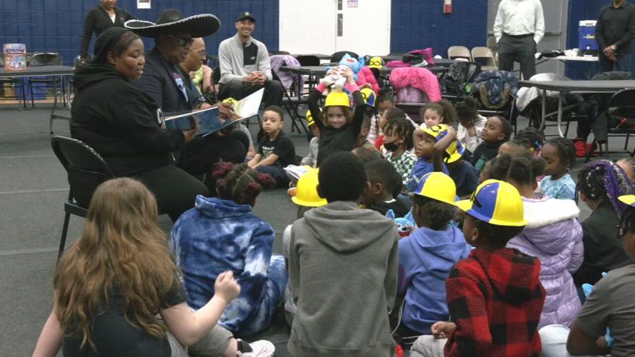 MASTER P READS TO KIDS