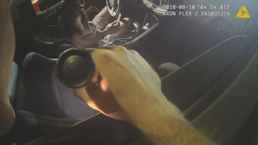 LMPD body camera footage of Karim Codrington being searched during a 2018 traffic stop