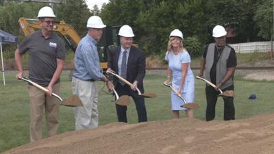 Monon South Freedom Trail groundbreaking 8-14-25