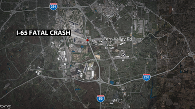 I-65 at Fern Valley crash
