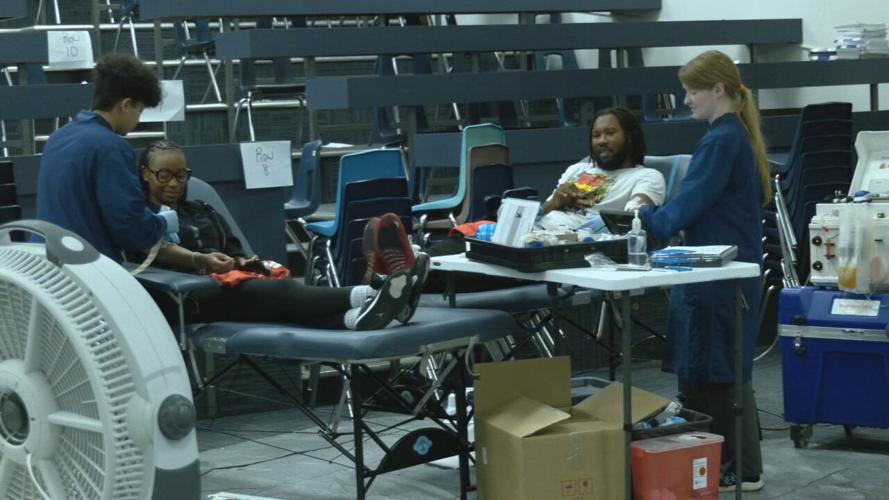 Marion C. Moore School blood drive 9-13-24