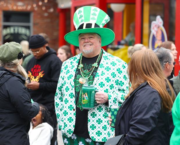 Man with Irish hat at St. Patrick's Day Parade.JPG