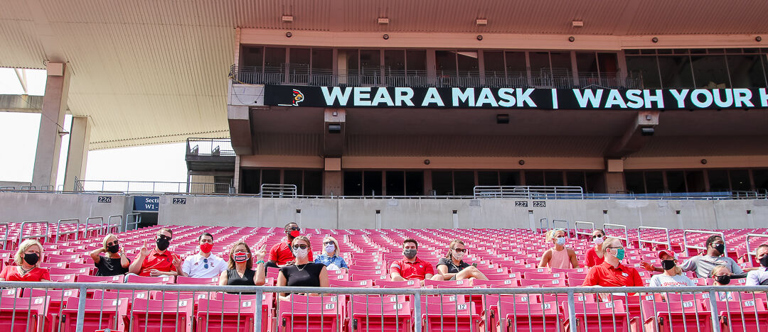 Watch: AD Vince Tyra gives stadium tour; updates on procedures for 2020  season - Sports Illustrated Louisville Cardinals News, Analysis and More