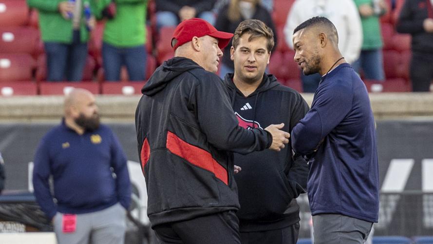 Jeff Brohm and Marcus Freeman