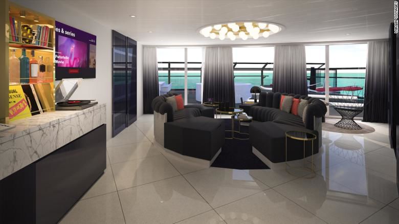 Richard Branson launches his luxury, adults-only cruise ship