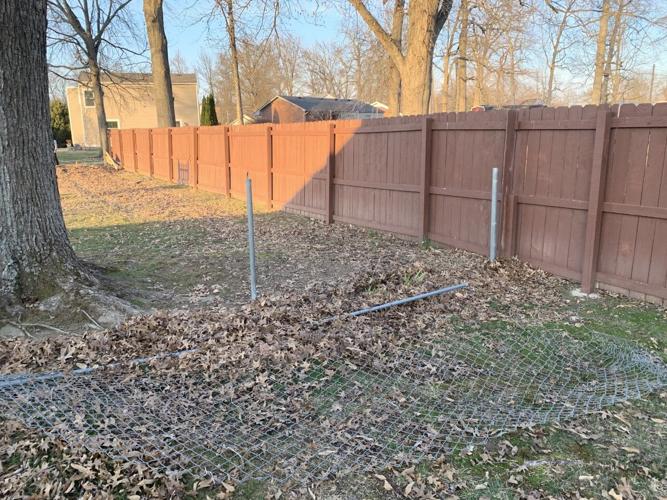 Damage from police chase that ended with man shot by LMPD officer