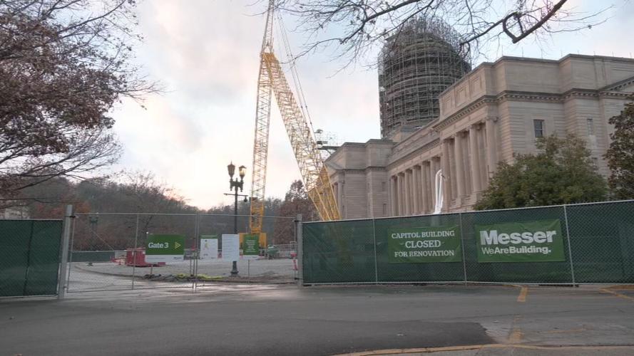 Kentucky Capitol building construction
