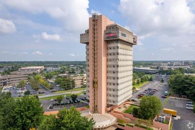 The former Kaden Tower (now renamed the Wright Tower)