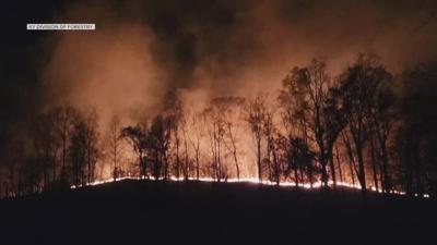 Eastern Ky. wildfires - 11.9.23
