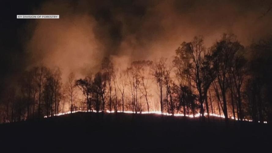 Eastern Ky. wildfires - 11.9.23