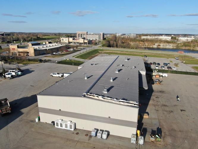 warehouse damaged in tornado that hit Louisville on 4.1.23 - used 4.4.23
