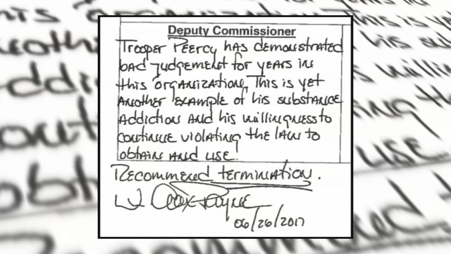 Recommended Termination of Chad Peercy and Sgt. Anthony Trotter