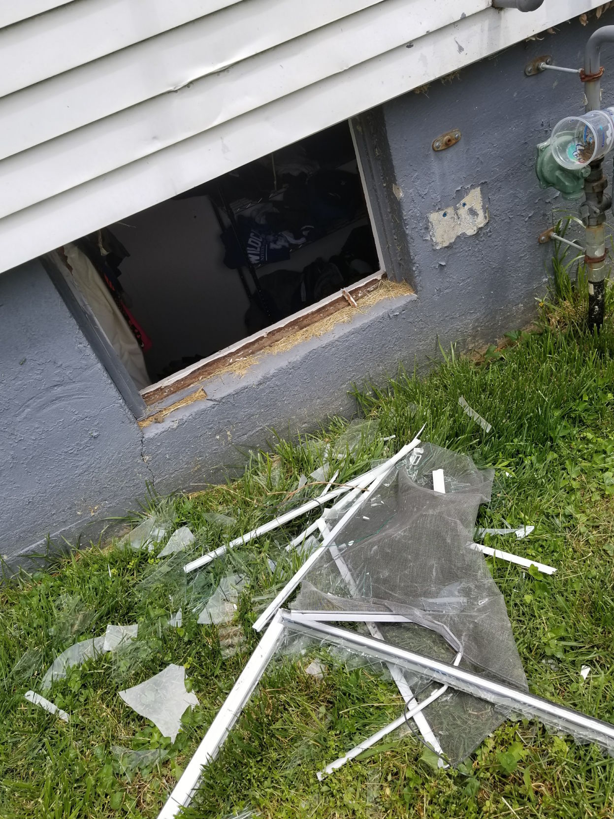 Home of Nashayla Jones after April 27, 2017 LMPD SWAT incident