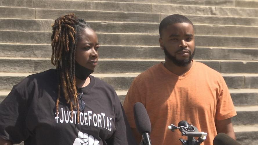 Tija Jackson, mother of Tae-Ahn Lea (at left)