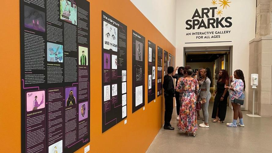 W.E.B. DuBois Academy exhibit at Speed Museum 1.jpg