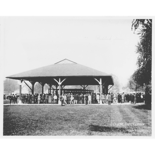 Wooden paddock