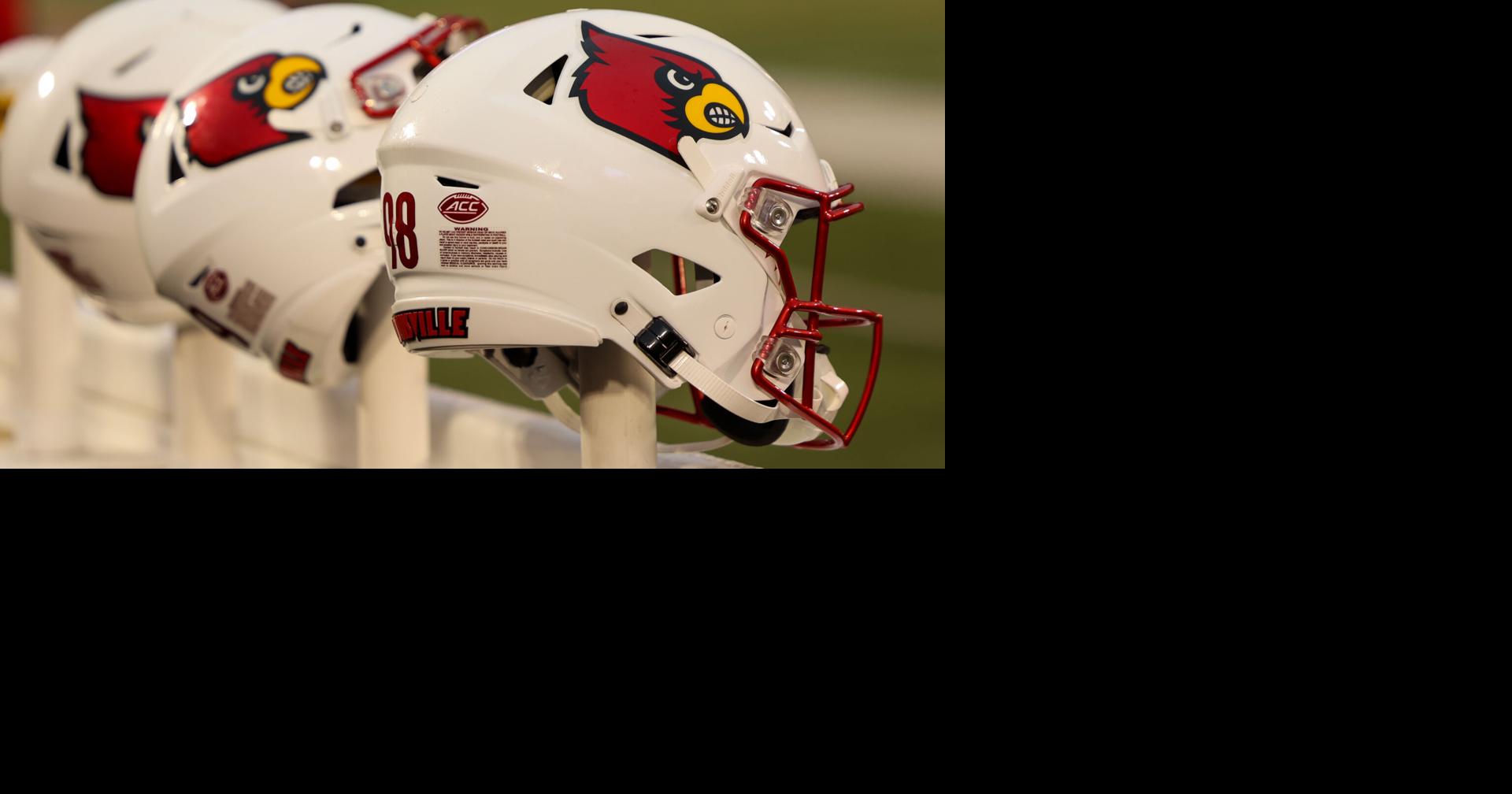 University of Louisville football helmets