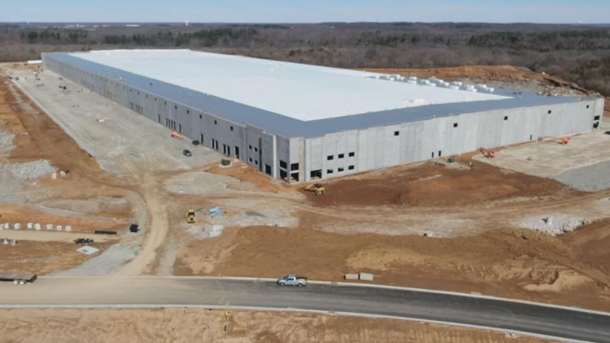 Construction on 19 acres of land being developed by Platform Real Estate Group at River Ridge Commerce Center
