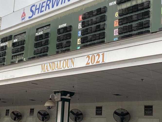 MANDALOUN SIGN POSTED AT CHURCHILL DOWNS 2-22-2022 2.jpg