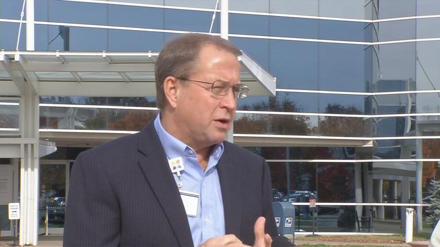 Mike Schroyer, president and CEO of Baptist Health Floyd