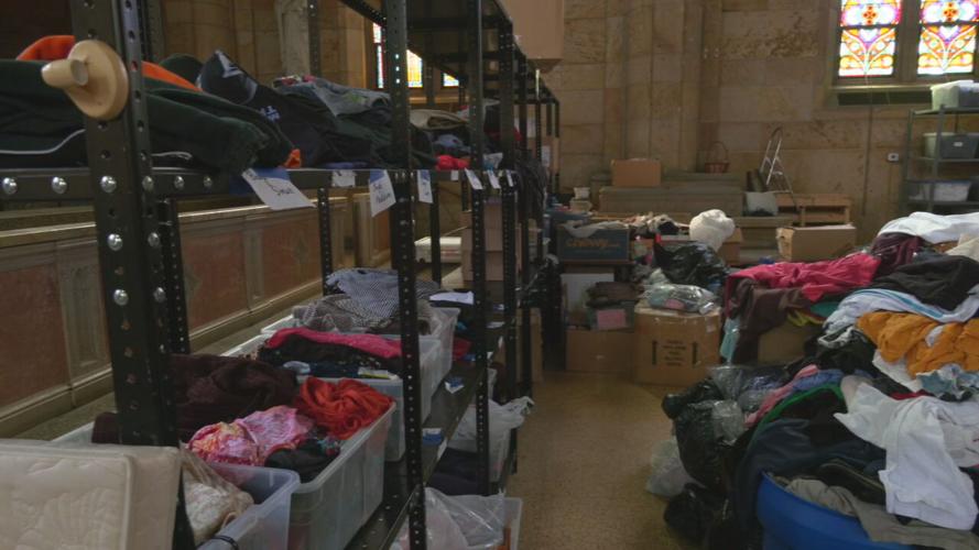 Catholic Charities Donation Room