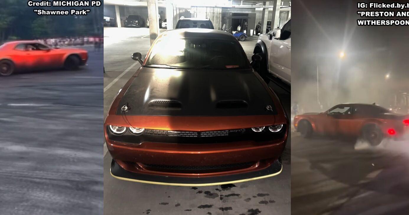 Louisville police seize Dodge Challenger Hellcat Redeye for dangerous driving - Vimarsana News