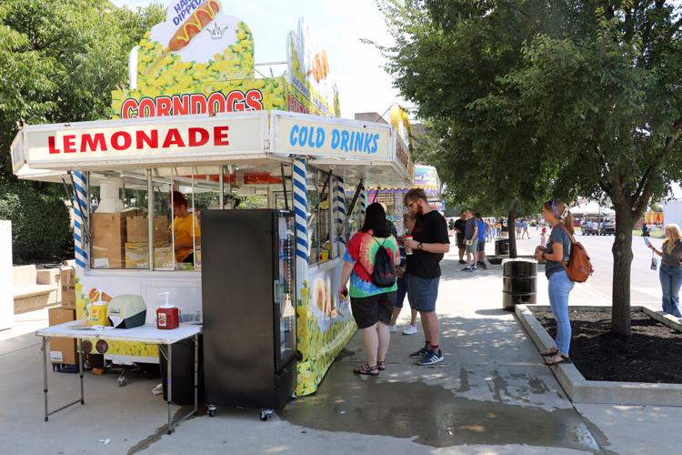Corndogs and Lemonade food stand at the 2022 Kentucky State Fair