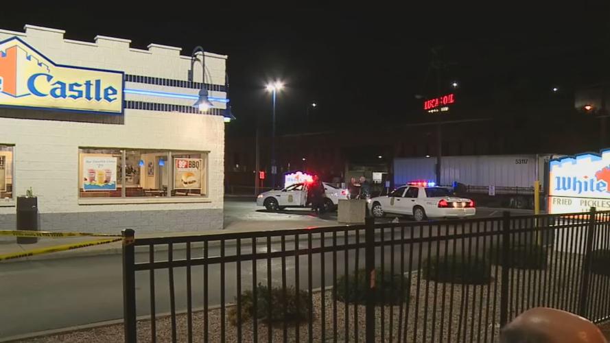 Indianapolis White Castle where two Clark County judges were shot in May 2019.