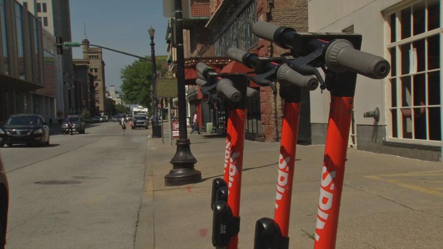 Spin scooters in Louisville