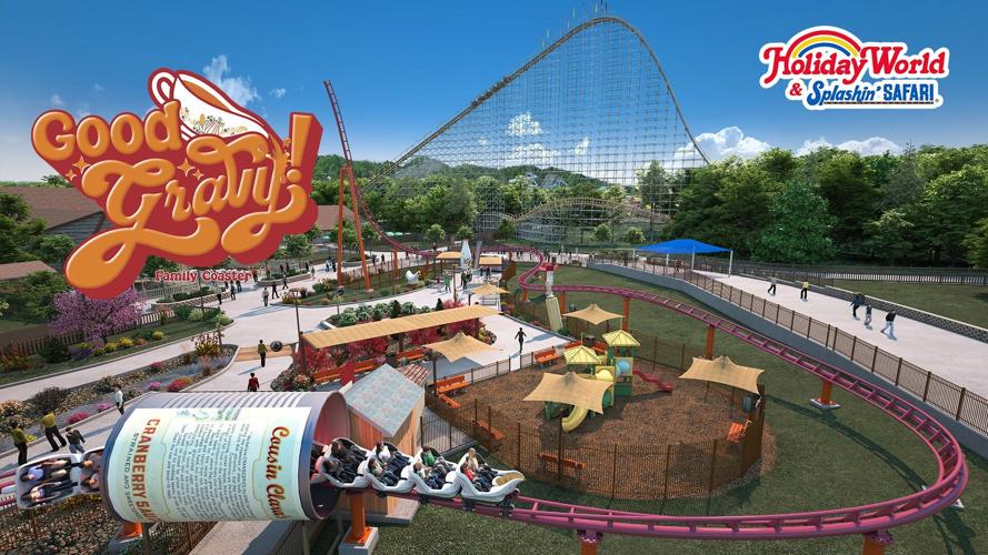 Holiday World's Good Gravy Coaster